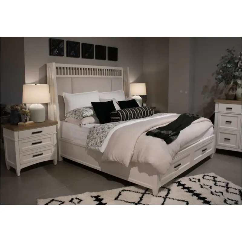 Bame1250hb-cot Parker House Furniture Americana Modern - Cotton Bedroom Furniture Bed