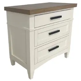 Bame51303-cot Parker House Furniture Americana Modern - Cotton Bedroom Furniture Nightstand