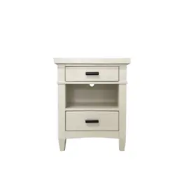Bame52232-cot Parker House Furniture Americana Modern - Cotton Bedroom Furniture Nightstand