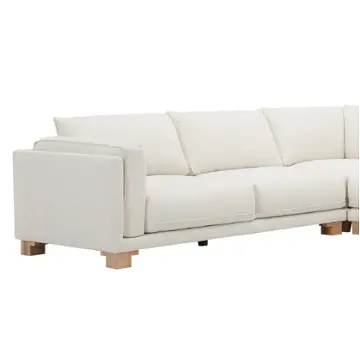 Sesc921l-mrms Parker House Furniture Escape - Mirage Mist Living Room Furniture Sectional