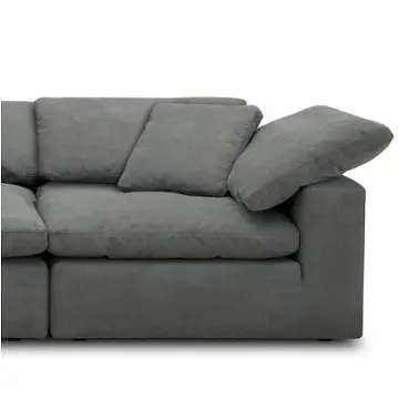 Sxhl955-mthu Parker House Furniture Exhale - Mathis Thunder Living Room Furniture Sectional