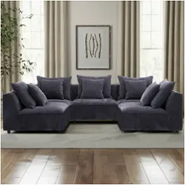 Srec910-rpbl Parker House Furniture Recess Living Room Furniture Sectional