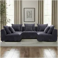 Srec910-rpbl Parker House Furniture Recess Living Room Furniture Sectional