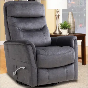 Mgem812gs-cch Parker House Furniture Gemini - Capri Charcoal Living Room Furniture Recliner