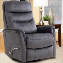 Mgem812gs-cch Parker House Furniture Gemini - Capri Charcoal Living Room Furniture Recliner