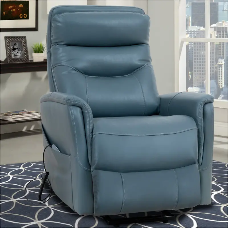 Mgem812lift-sfaz Parker House Furniture Gemini - Softy Azure Living Room Furniture Recliner