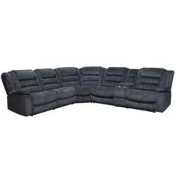 Mbol810-miss Parker House Furniture Bolton - Misty Storm Living Room Furniture Sectional