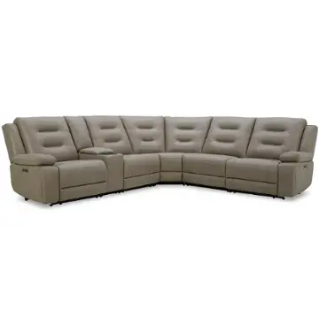 Mcal840-tafg Parker House Furniture Caldwell - Tahoe Fog Living Room Furniture Sectional