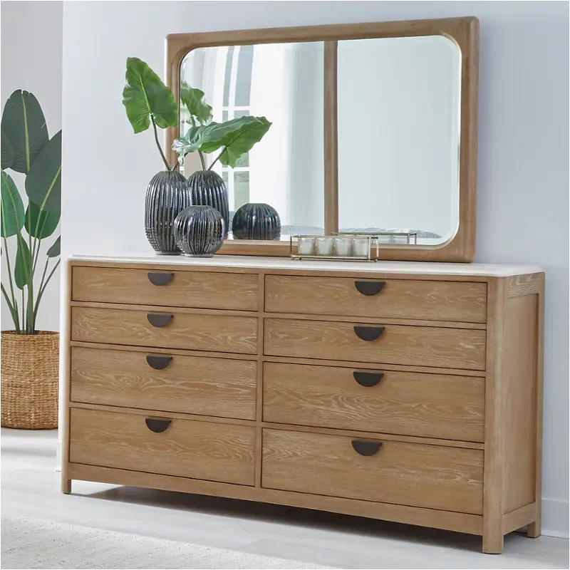 Besc21668 Parker House Furniture Escape - Mirage Mist Bedroom Furniture Dresser