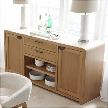 Desc72 Parker House Furniture Escape - Mirage Mist Dining Room Furniture Server