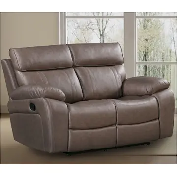 Mthe822-stof Parker House Furniture Theon - Stokes Toffee Living Room Furniture Loveseat