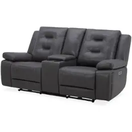 Mcal822cph-tach Parker House Furniture Caldwell - Tahoe Charcoal Living Room Furniture Loveseat