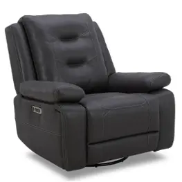 Mcal812gsph-tach Parker House Furniture Caldwell - Tahoe Charcoal Living Room Furniture Recliner