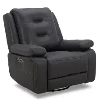 Mcal812gsph-tach Parker House Furniture Caldwell - Tahoe Charcoal Living Room Furniture Recliner