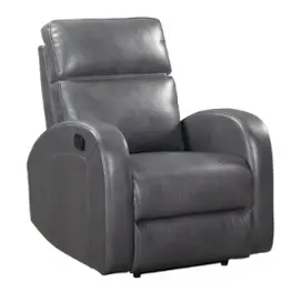 Mdev812-ppgr Parker House Furniture Devin Manual - Pebble Grey Living Room Furniture Recliner