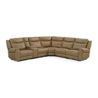 Mmtm840-cshw Parker House Furniture Momentum - Cashew Living Room Furniture Sectional
