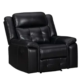 Mcla812gs-phnt Parker House Furniture Clayton - Phantom Living Room Furniture Recliner