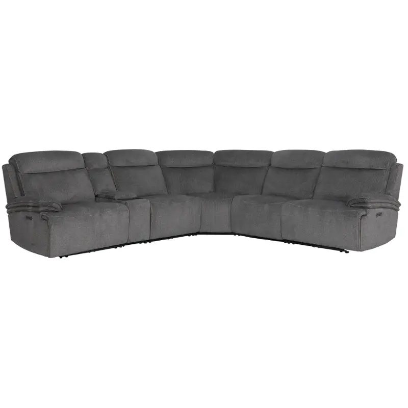 Malp811lphz-aimd Parker House Furniture Alpine - Airy Midnight Living Room Furniture Sectional