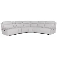 Malp811rphz-aisn Parker House Furniture Alpine - Airy Snow Living Room Furniture Sectional