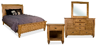 Bed / Dresser / Mirror / Nightstand