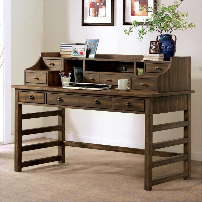 28031 Riverside Furniture Perspectives Leg Desk With Hutch