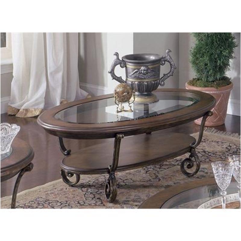 26002 Riverside Furniture Fortunado Oval Cocktail Table
