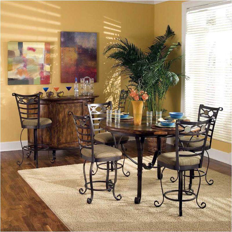 31034 Riverside Furniture Stone Forge Dining Room Furniture Counter Height Table