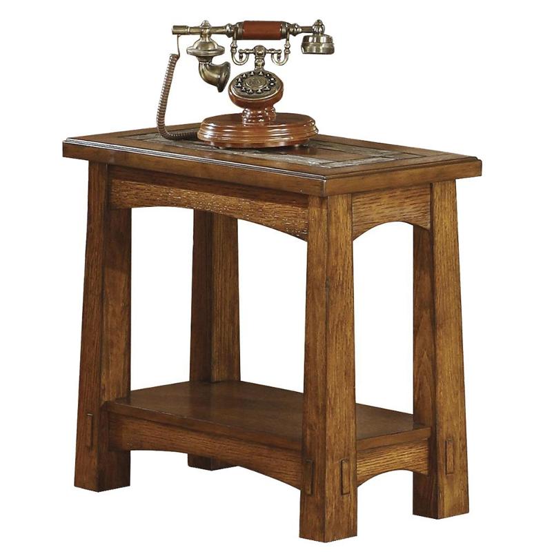 2911 Riverside Furniture Craftsman Home Living Room Furniture End Table