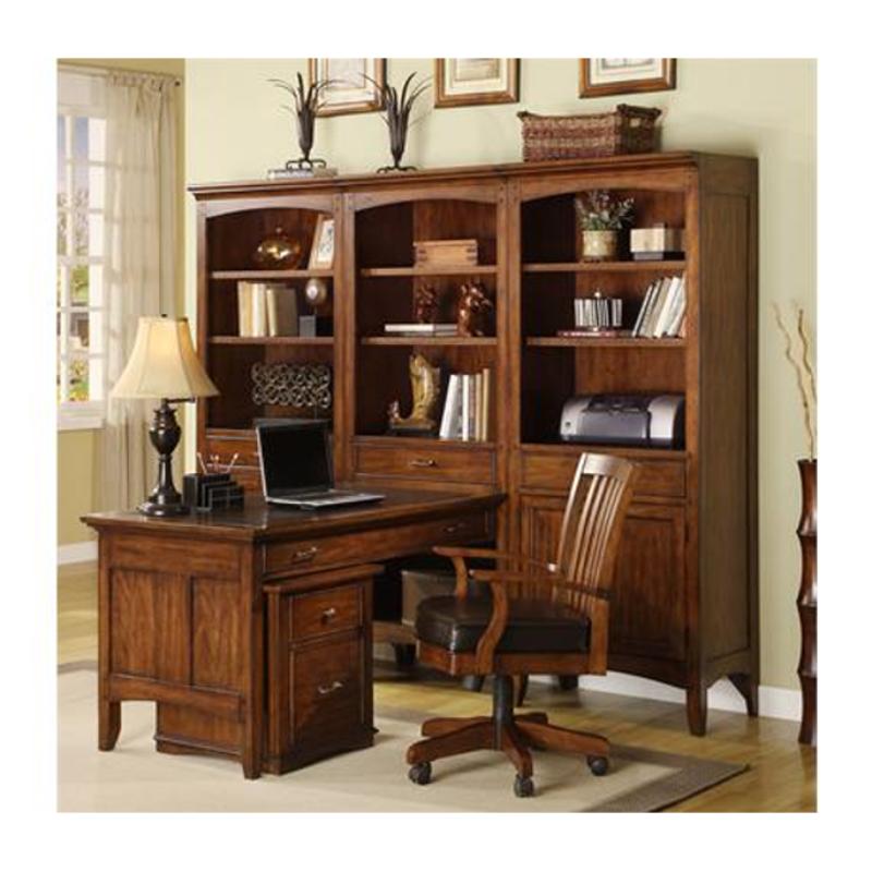 96035 Riverside Furniture Falls Village Door Bookcase