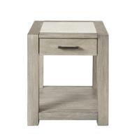 10609 Riverside Furniture Paolo - Urban Gray Living Room Furniture End Table