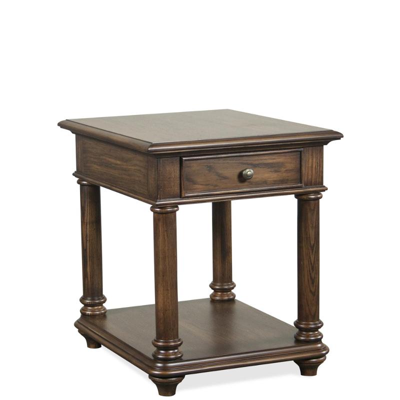 40609 Riverside Furniture Tegan Living Room Furniture End Table