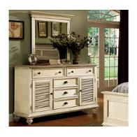 32560 Riverside Furniture Coventry Two Tone Bedroom Furniture Dresser
