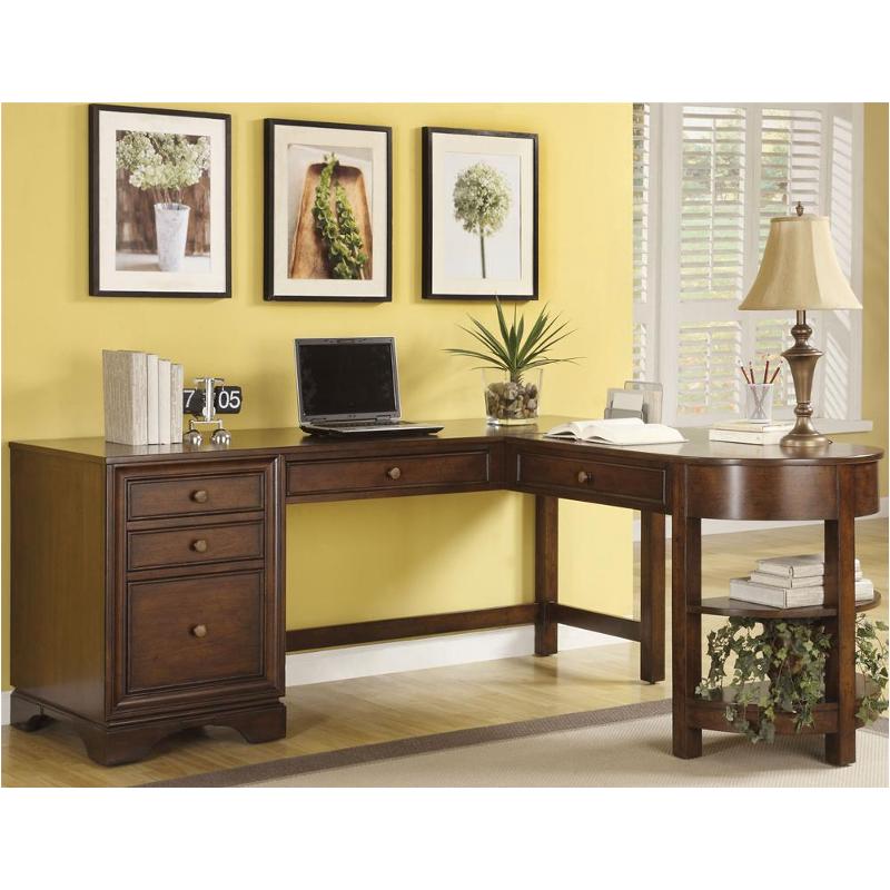 93025 Riverside Furniture Bella Vista Desk And Return