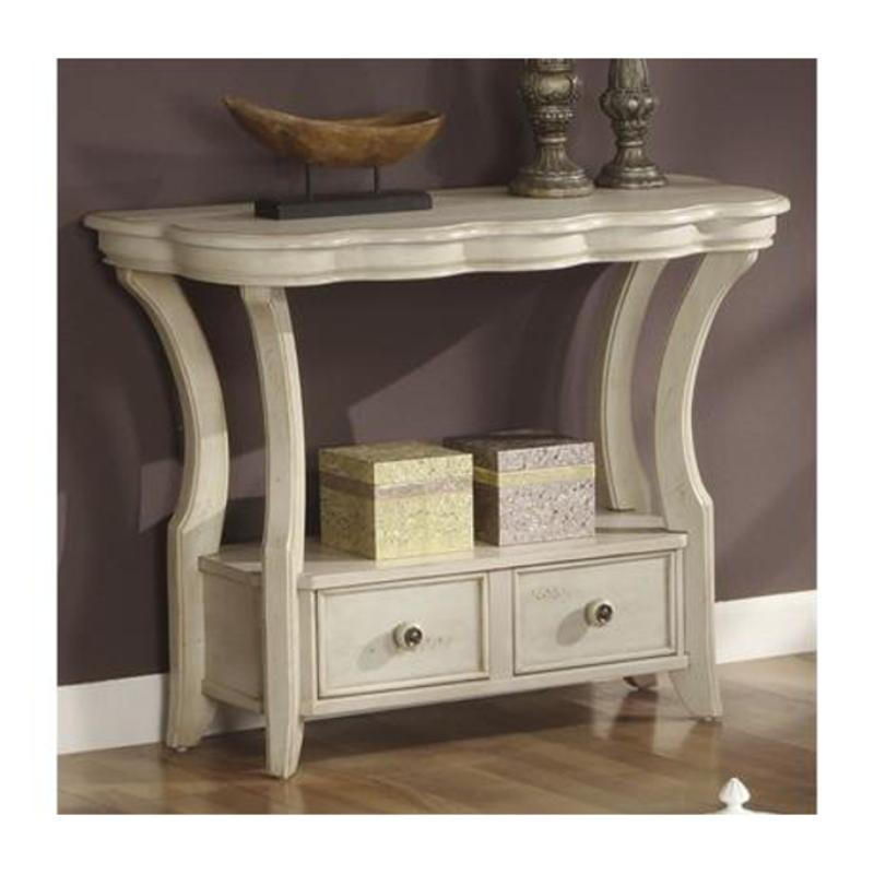 44215 Riverside Furniture Cape May Sofa Tableseaspray White