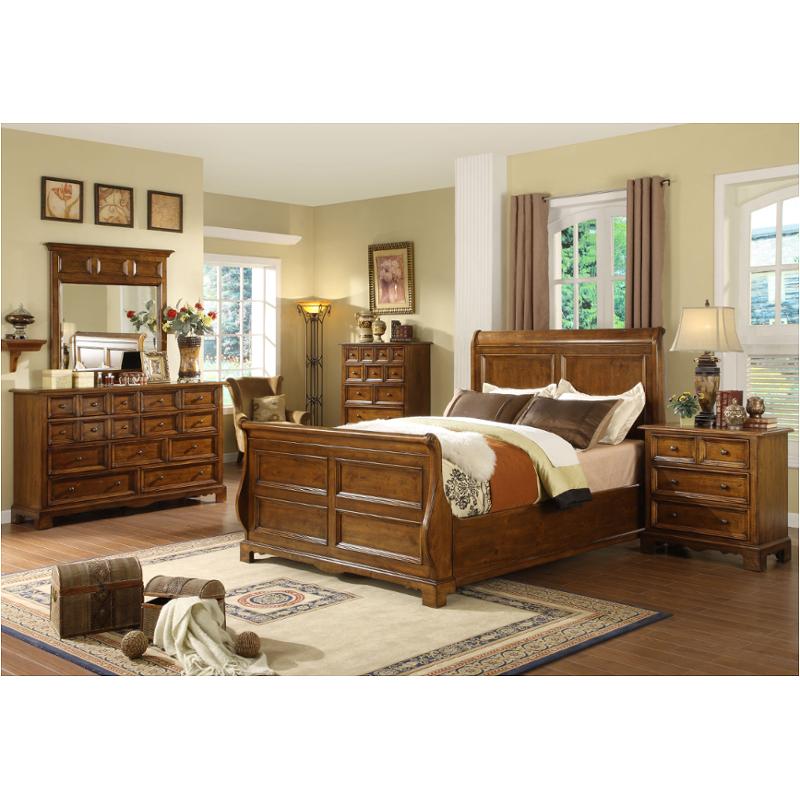 41080 Riverside Furniture Delcastle Bedroom Furniture Bed