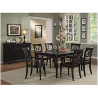 1263b Riverside Furniture Splash Of Color Dining Room Furniture Dining Table