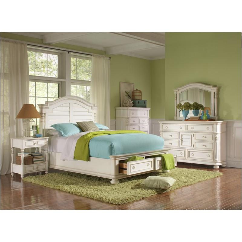 16770-st Riverside Furniture Placid Cove Bedroom Furniture Bed