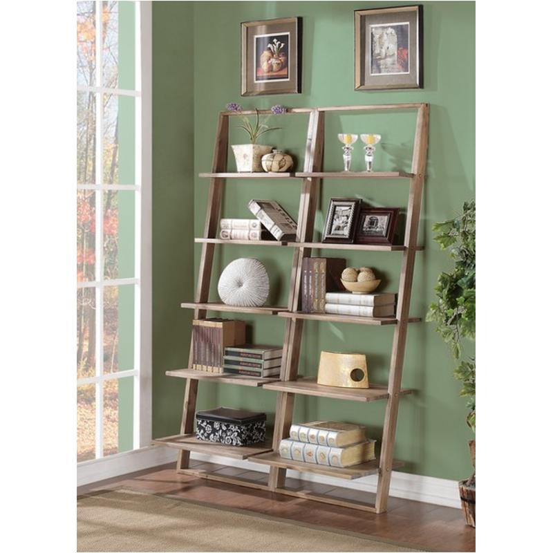 27737 Riverside Furniture Leaning Bookcase