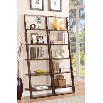 27837 Riverside Furniture Lean Living - Brownstone Home Entertainment Furniture Bookcase