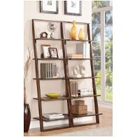 27837 Riverside Furniture Lean Living - Brownstone Home Entertainment Furniture Bookcase