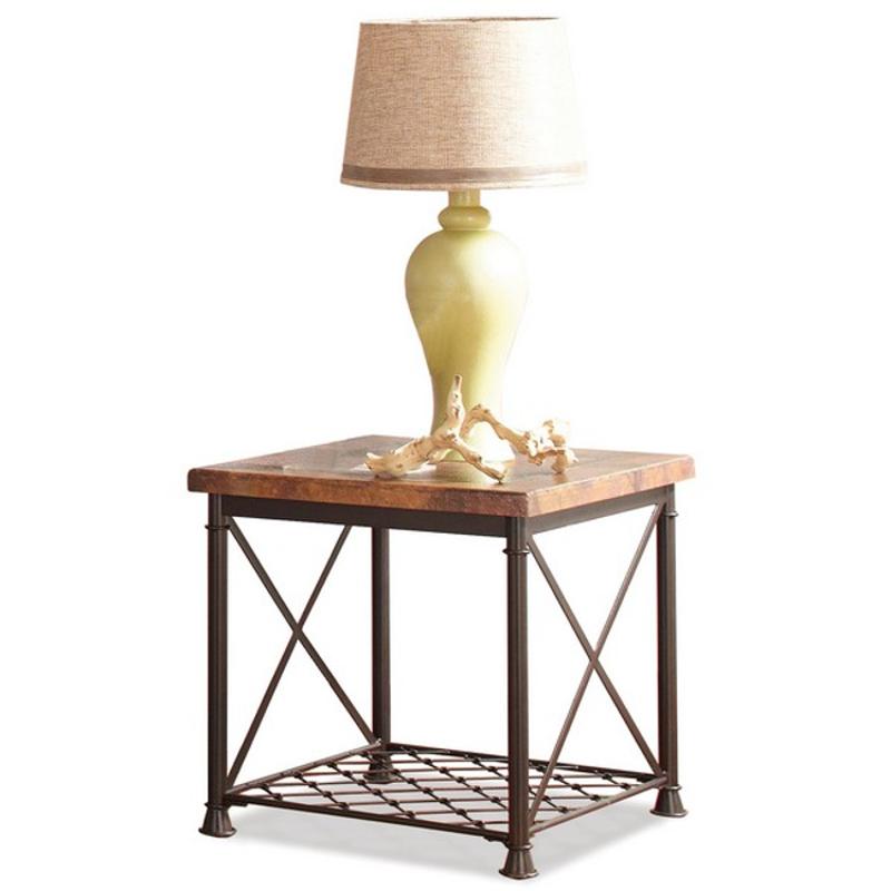 68809 Riverside Furniture Chalet Living Room Furniture End Table