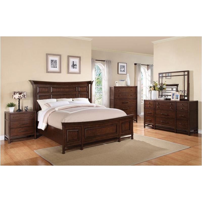 72870 Riverside Furniture Tranquility Queen Panel Bed