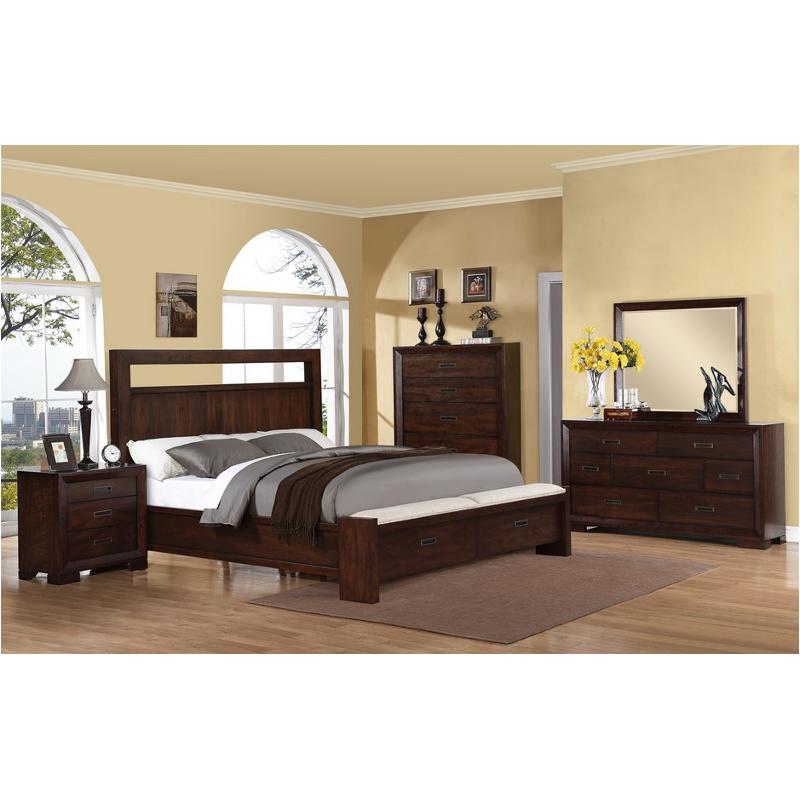 75870-st Riverside Furniture Riata Queen Panel Storage Bed