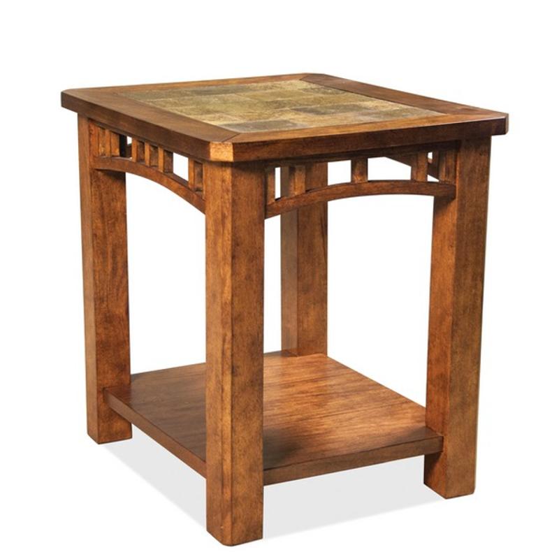 82909 Riverside Furniture Preston Living Room Furniture End Table