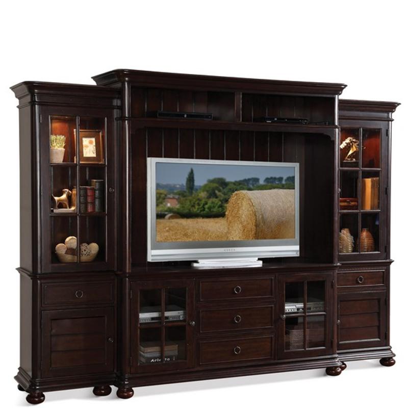 11242 Riverside Furniture Willowbrook Home Entertainment Furniture Entertainment Center