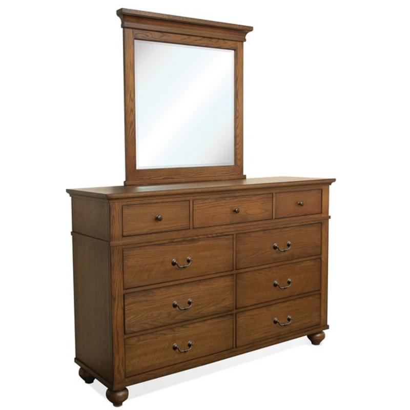 20260 Riverside Furniture Oakmont 9 Drawer Dresser