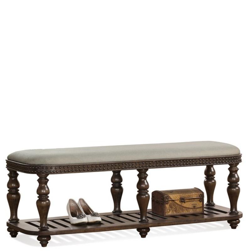 15867 Riverside Furniture Belmeade Bedroom Furniture Benche