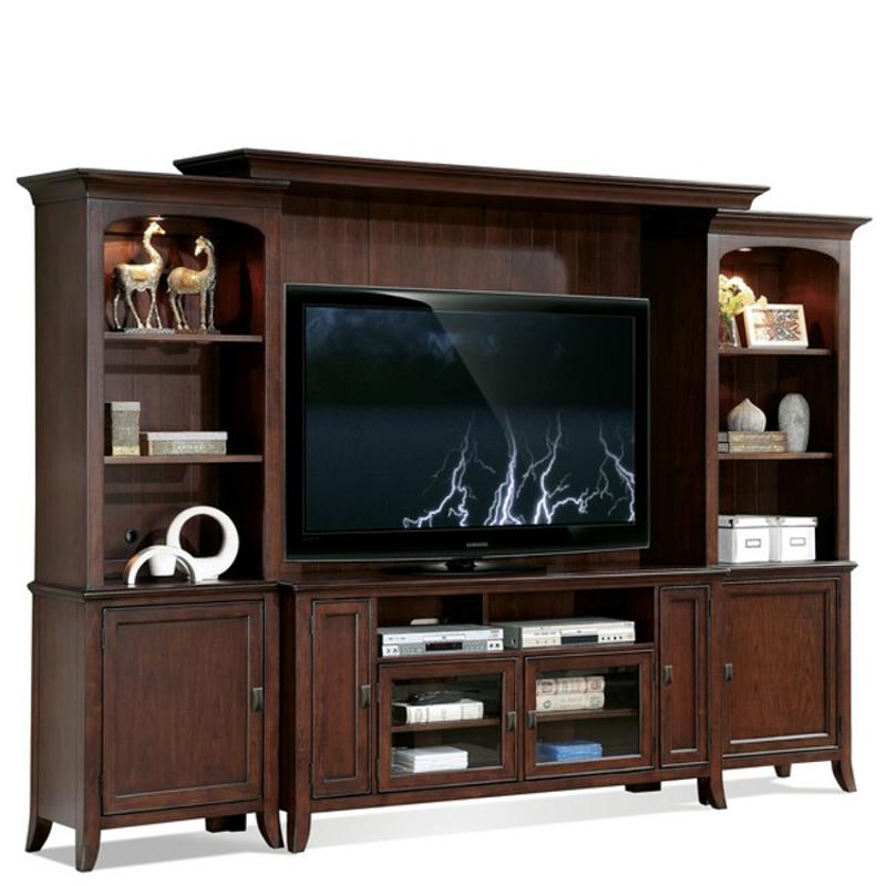 65348 Riverside Furniture Canterbury Home Entertainment Furniture Entertainment Center