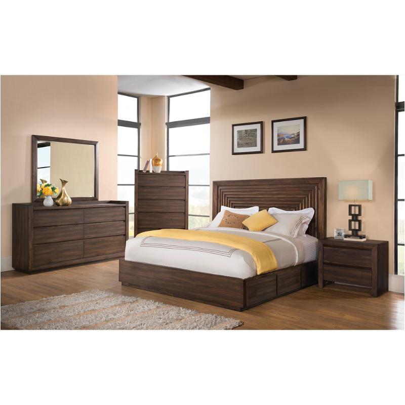 15370 Riverside Furniture Modern Gatherings Bedroom Furniture Bed