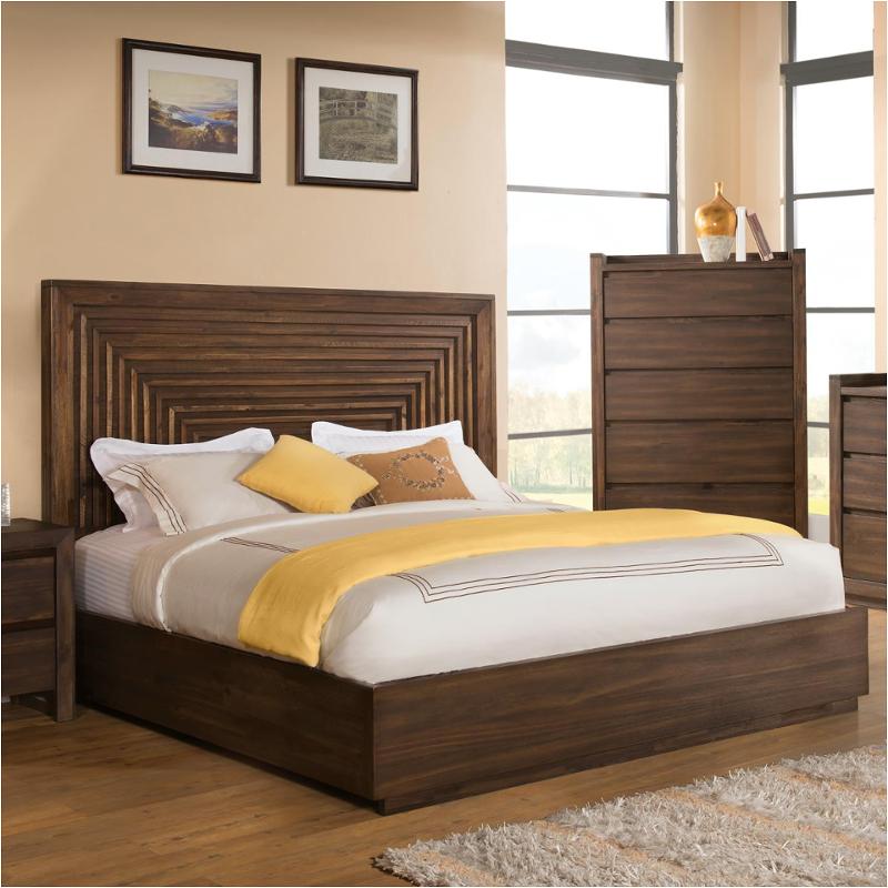 15371 Riverside Furniture Modern Gatherings Bedroom Furniture Bed